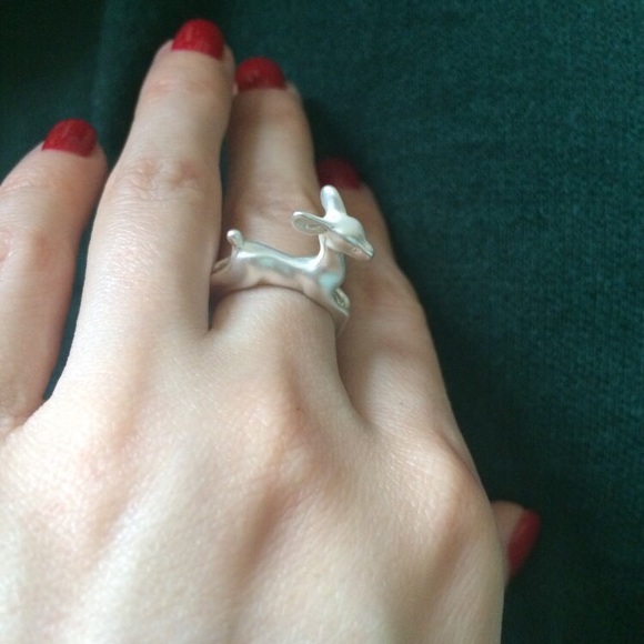 🆕 Bambi Baby Deer Adjustable Ring - Picture 3 of 5